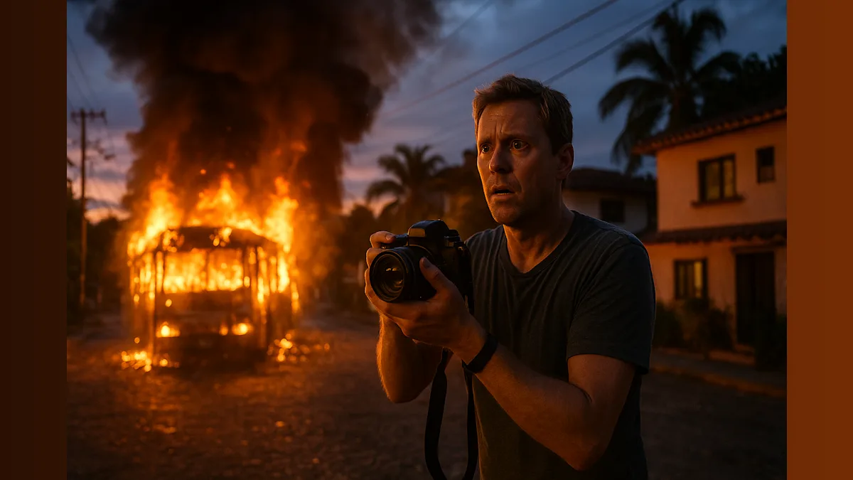 Cartel Chaos: Sacramento Man's Vacation Takes a Fiery Turn in Puerto Vallarta