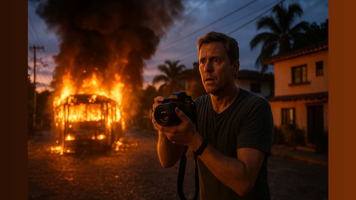 Cartel Chaos: Sacramento Man's Vacation Takes a Fiery Turn in Puerto Vallarta