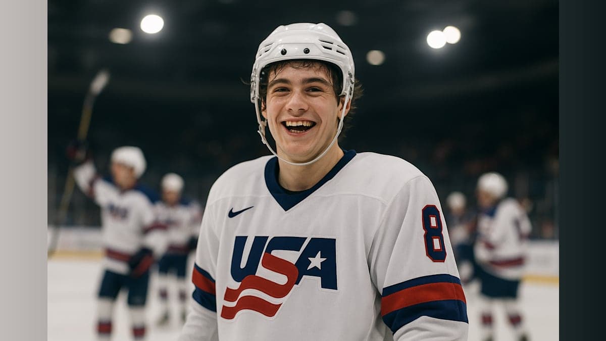 Jack Hughes Scores Gold, Loses Tooth—No Big Deal, Right?