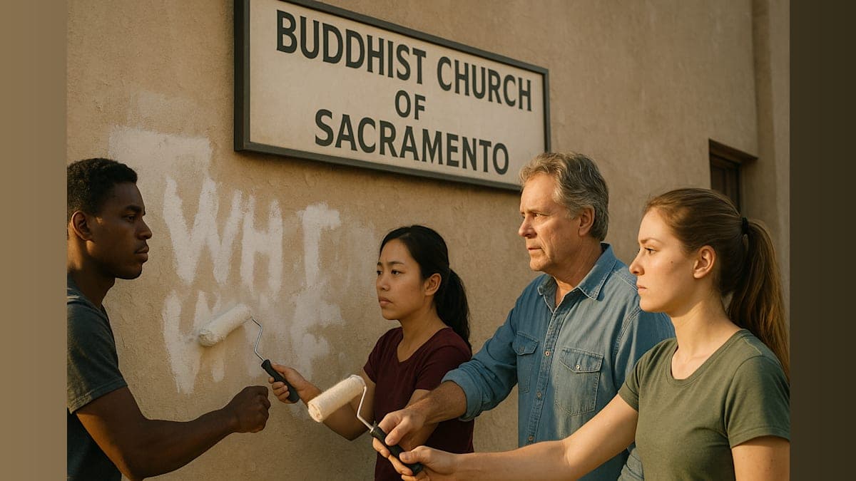 Vandalism at a Local Church: Community Response Shines Amidst Hate