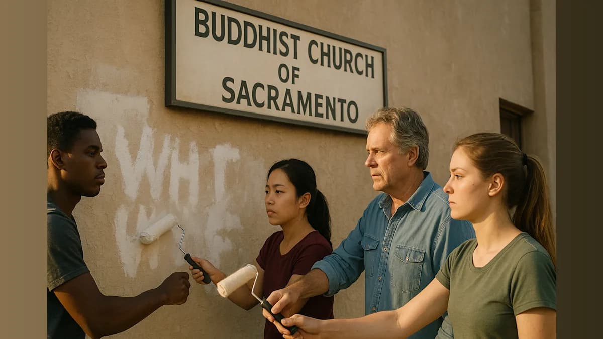 Vandalism at a Local Church: Community Response Shines Amidst Hate