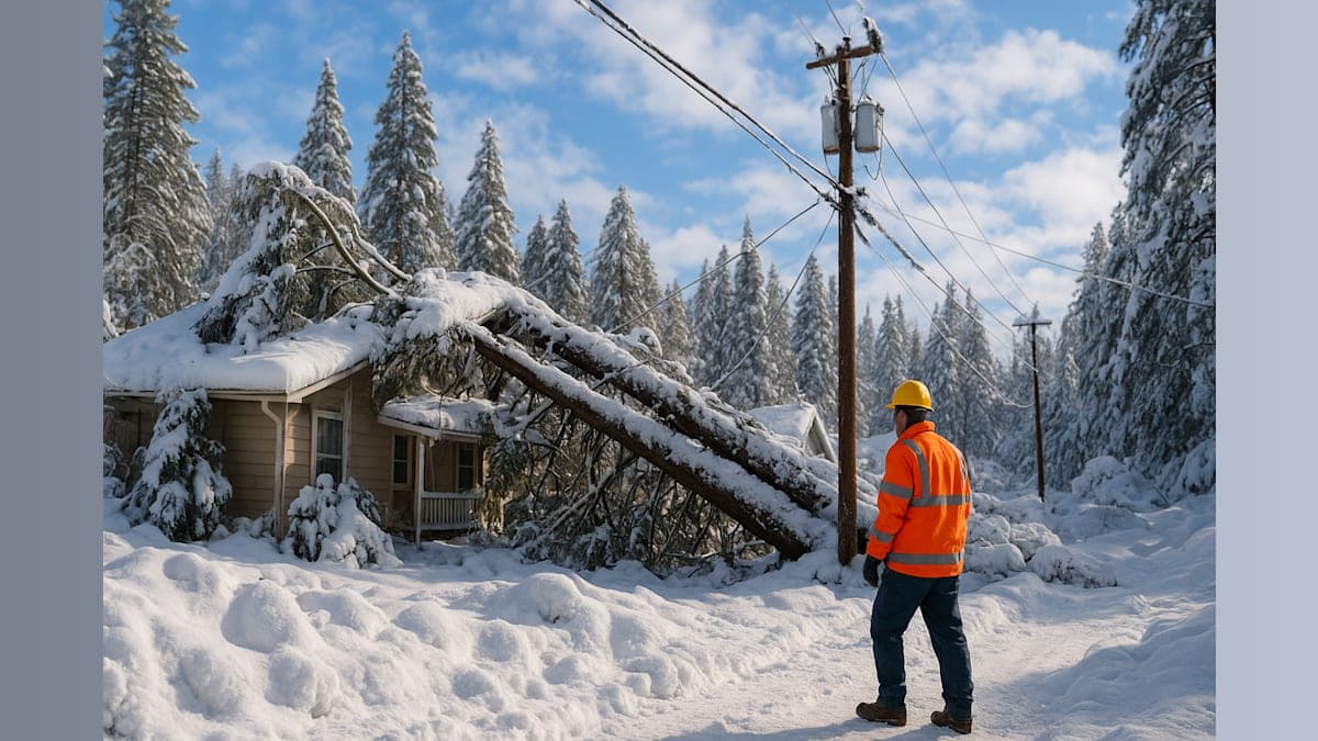 Winter Woes: El Dorado County Battling Trees and Power Outages After Storm