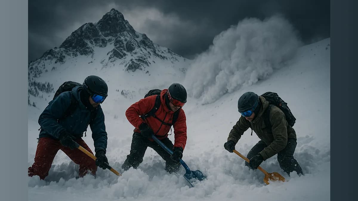 Avalanche Heroes: A Snowy Tale of Survival and Bravery