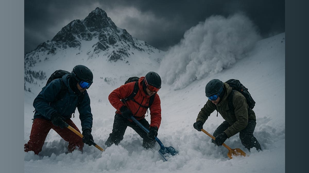Avalanche Heroes: A Snowy Tale of Survival and Bravery