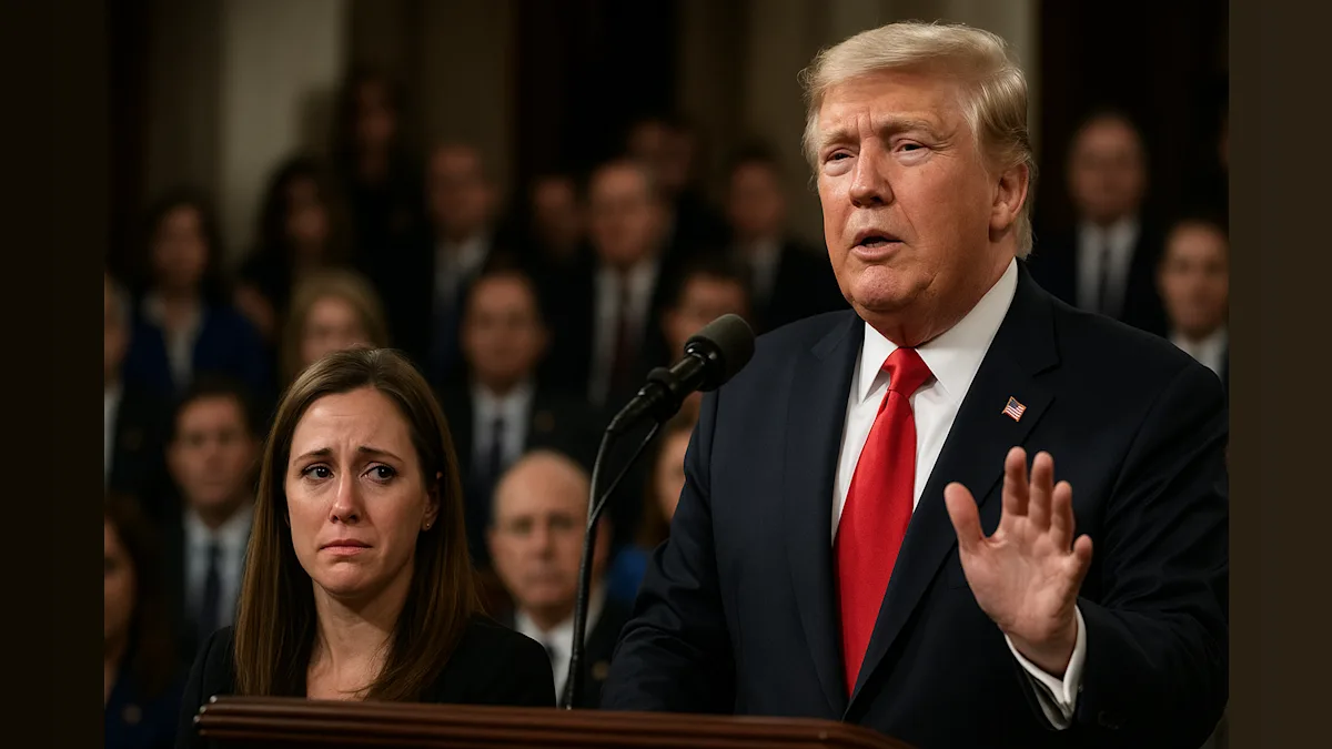 Trump's Emotional Tribute: A Heartfelt Moment at the State of the Union!