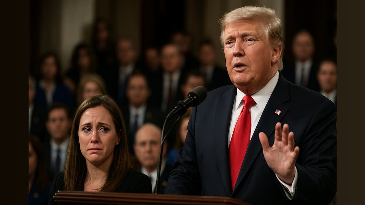 Trump's Emotional Tribute: A Heartfelt Moment at the State of the Union!
