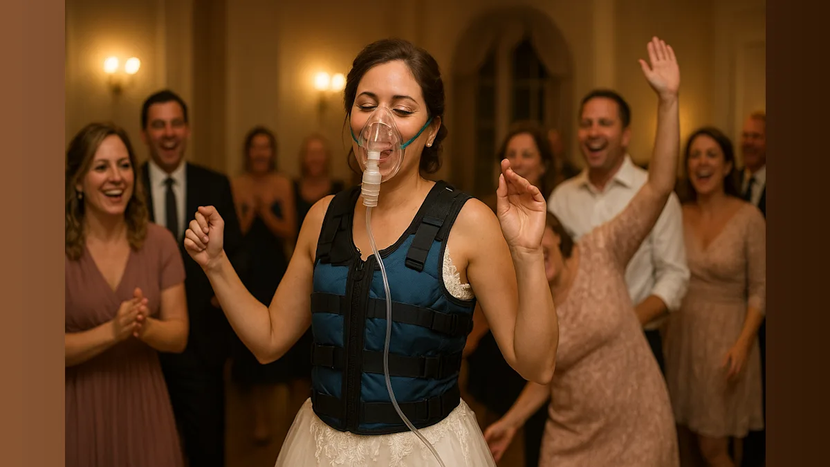 Dancing Through Treatment: A Bride's Heartwarming Wedding Moment Goes Viral