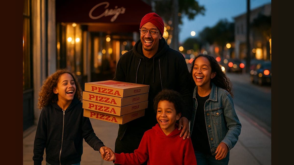 Nick Cannon Juggles Dinner Plans with Five Kids: Pizza Chaos Ensues!
