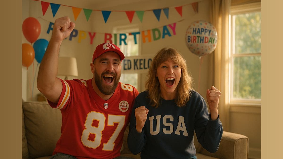 A Kelce Family Celebration: Taylor Swift, Gold Medals, and Birthday Cheers!