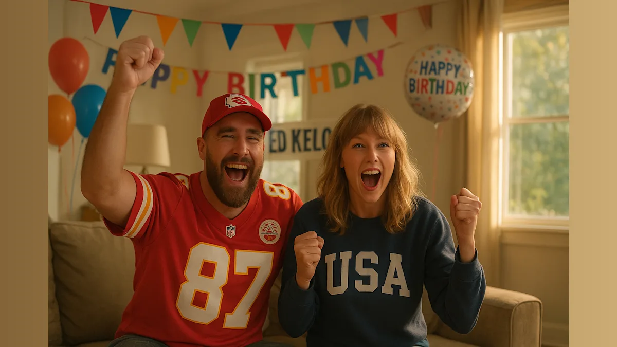 A Kelce Family Celebration: Taylor Swift, Gold Medals, and Birthday Cheers!