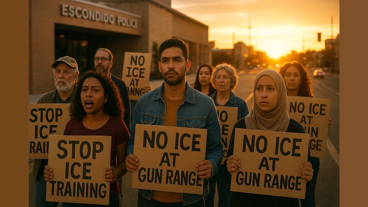Escondido's Secret Gun Range Deal: Activist Outcry Unveils ICE's Unnoticed Training Ground