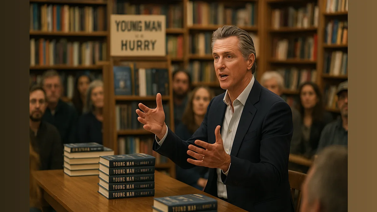 Gavin Newsom's Book Tour: A Tough Road Ahead or a Smooth Ride?