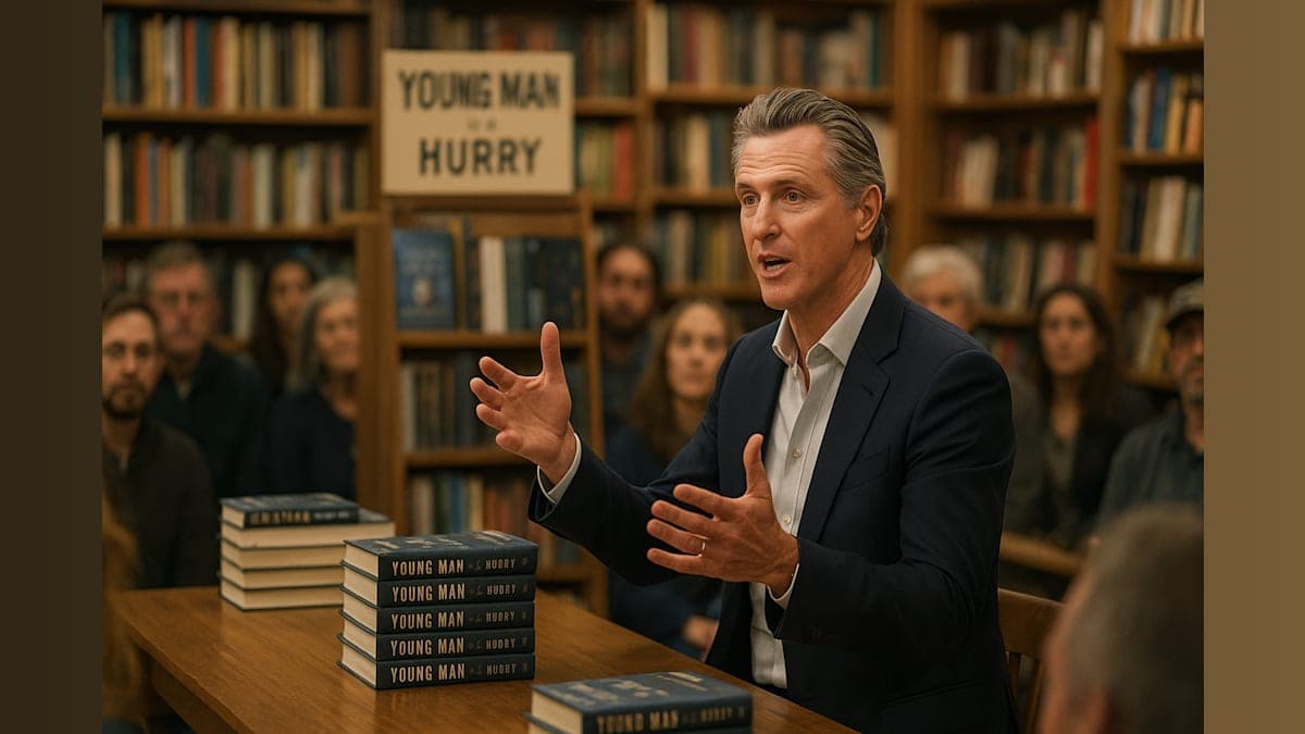 Gavin Newsom's Book Tour: A Tough Road Ahead or a Smooth Ride?