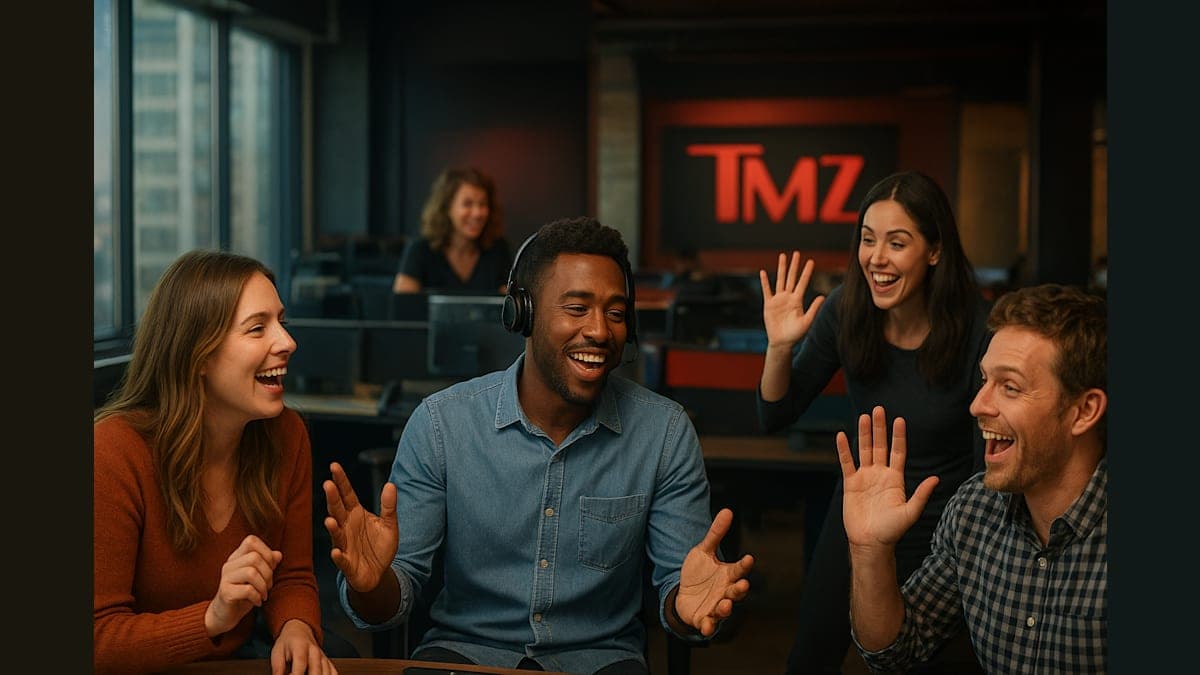 Inside the TMZ Newsroom: Where Chaos Meets Comedy in Real Time!