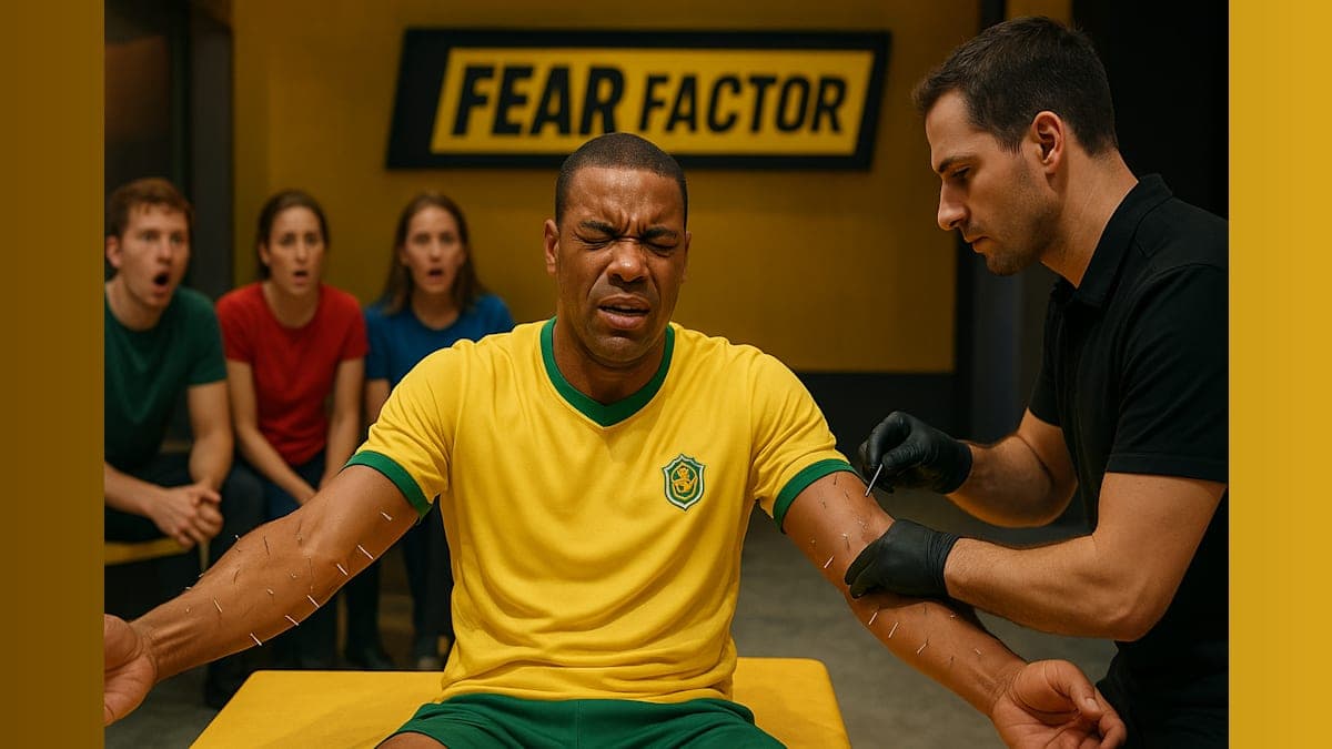 Daring to Feel: The Jaw-Dropping Needle Challenge on "Fear Factor"