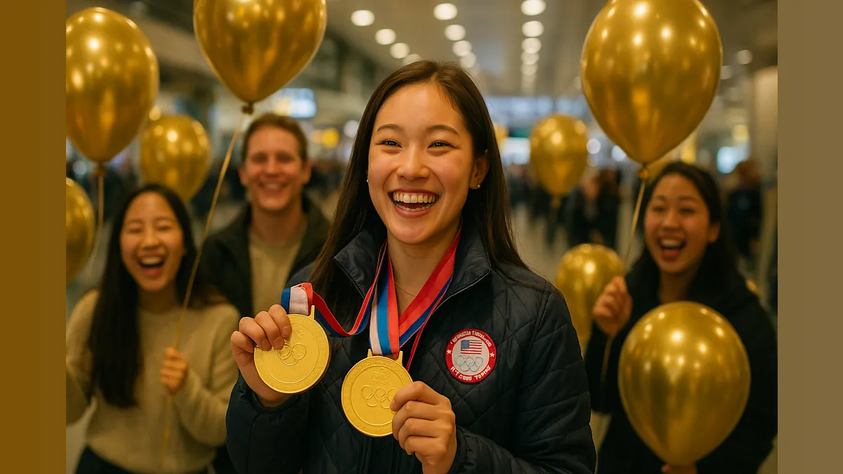 Gold Medals and Tiramisu: Alysa Liu’s Epic Homecoming Celebration!