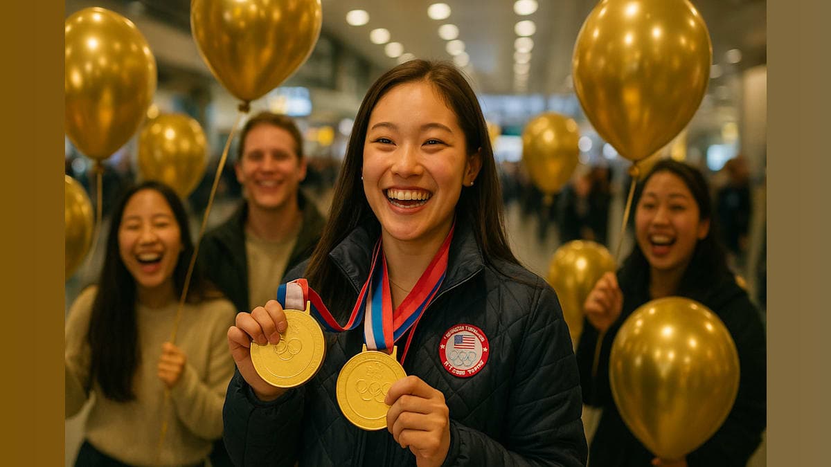 Gold Medals and Tiramisu: Alysa Liu’s Epic Homecoming Celebration!