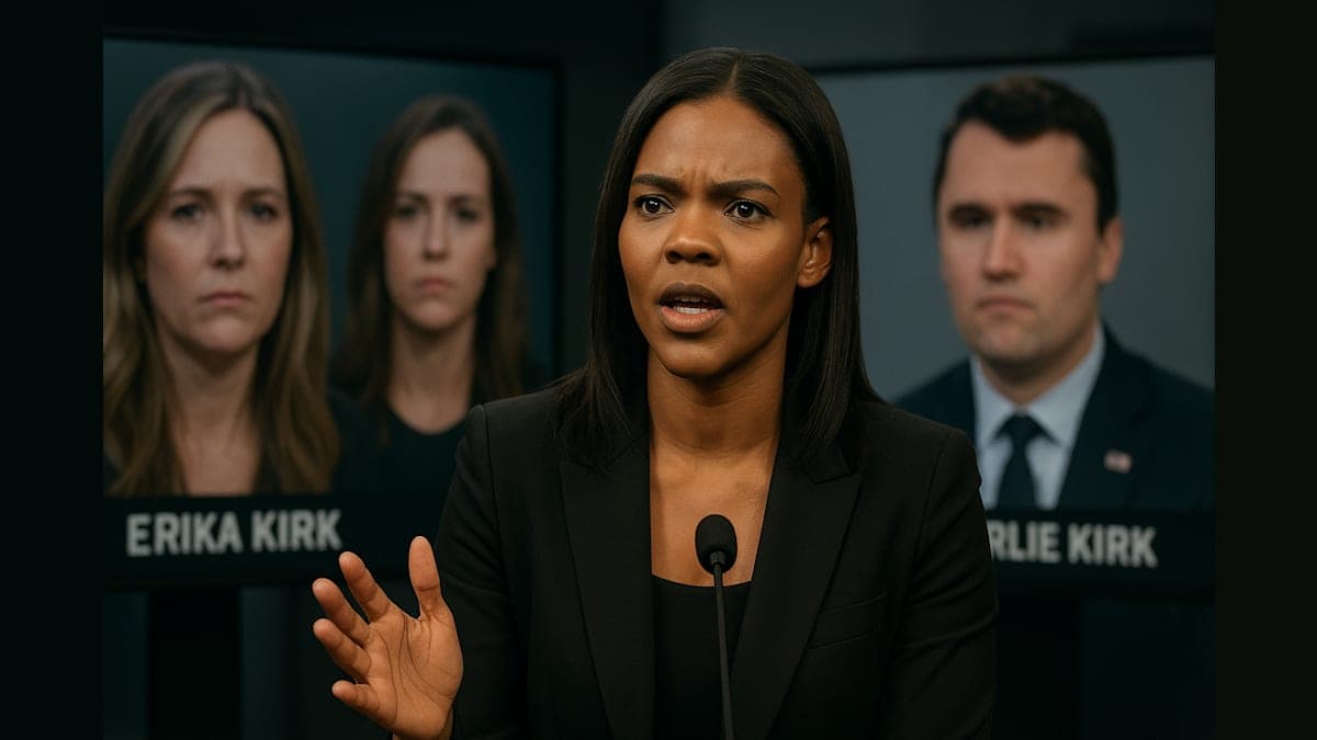 Candace Owens Takes Aim: Is Fame the Real Motive Behind Erika Kirk's Rise?