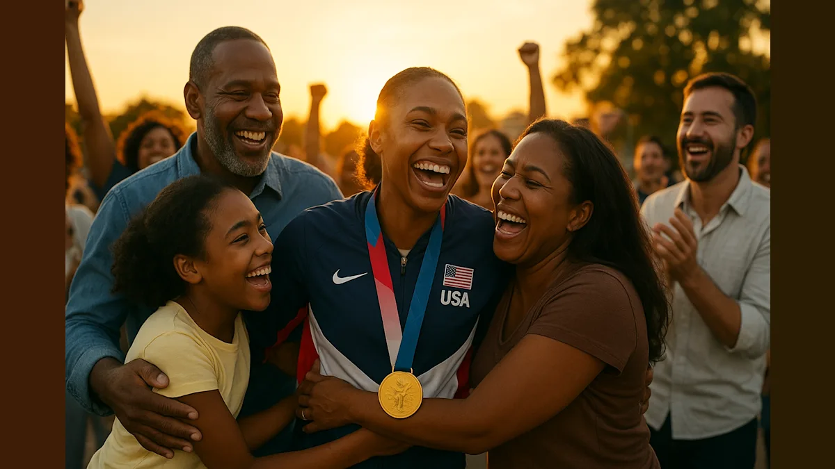 NFL Stars Cheer on Olympic Hopeful Laila Edwards with Heartwarming Support!
