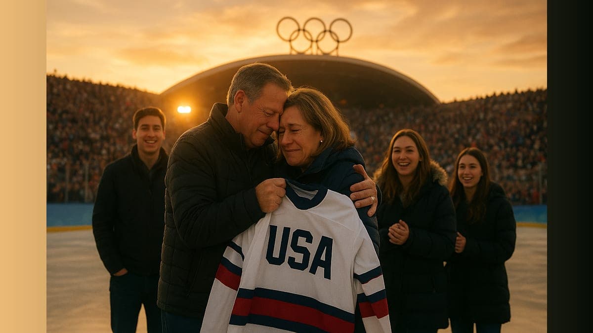 A Heartfelt Tribute: How a Sign from Johnny Gaudreau Brought His Family to the Olympics