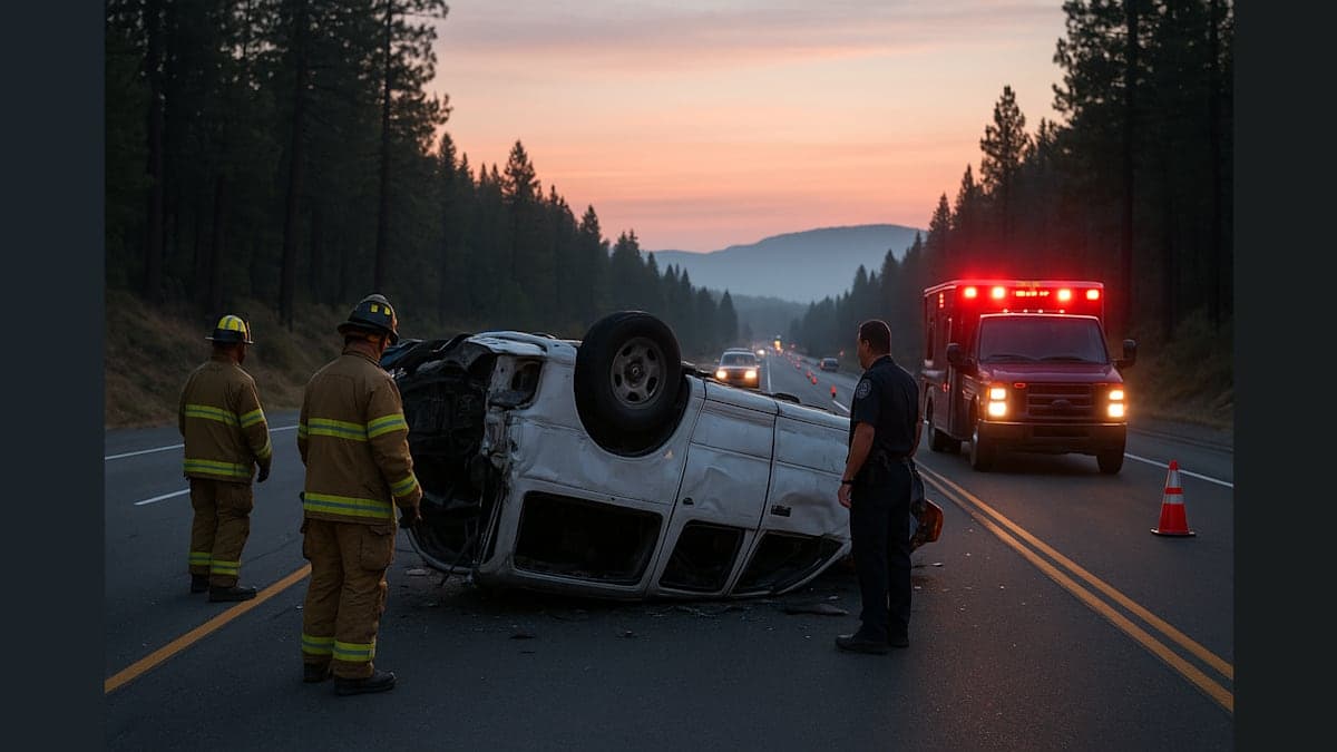 Tragedy Strikes: Fatal Collision on Highway 89 Disrupts Peaceful Tahoe Morning