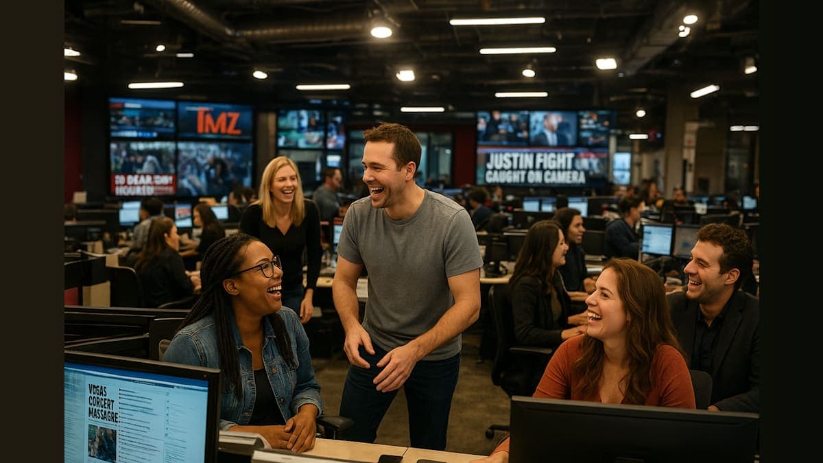 Step Inside TMZ: Behind the Scenes of America’s Most Unpredictable Newsroom!
