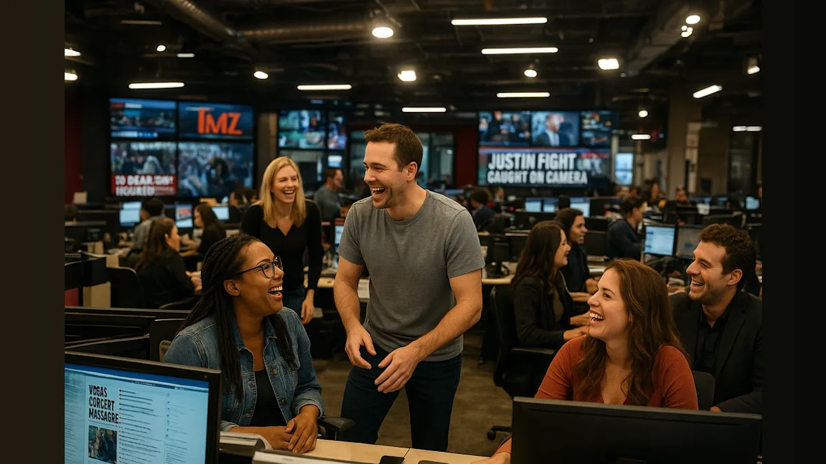 Step Inside TMZ: Behind the Scenes of America’s Most Unpredictable Newsroom!