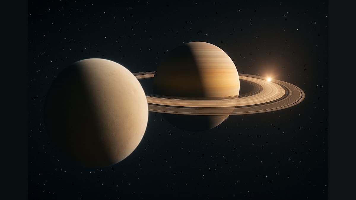 Moon Mayhem: How a Cosmic Collision Changed Our Understanding of Saturn!