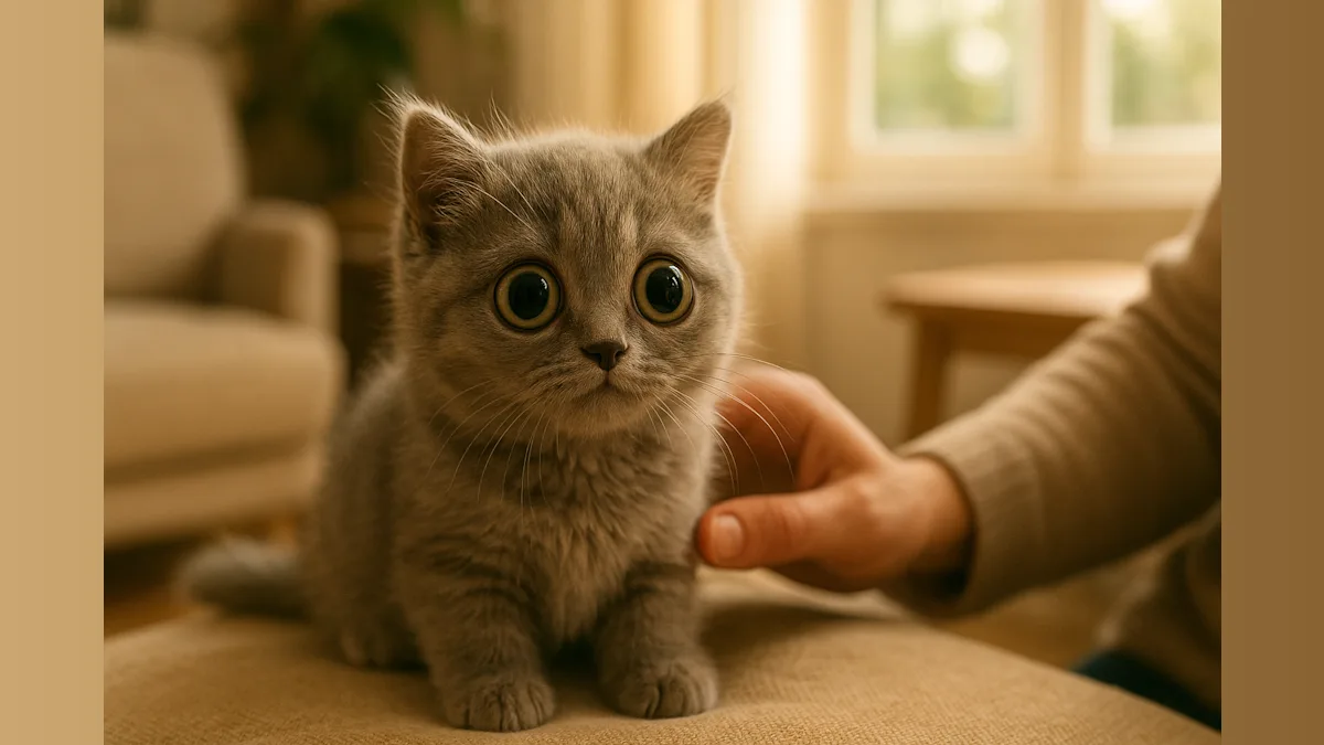 Meet Dorito: The Kitten with Eyes Bigger Than Your Ex's Lies!
