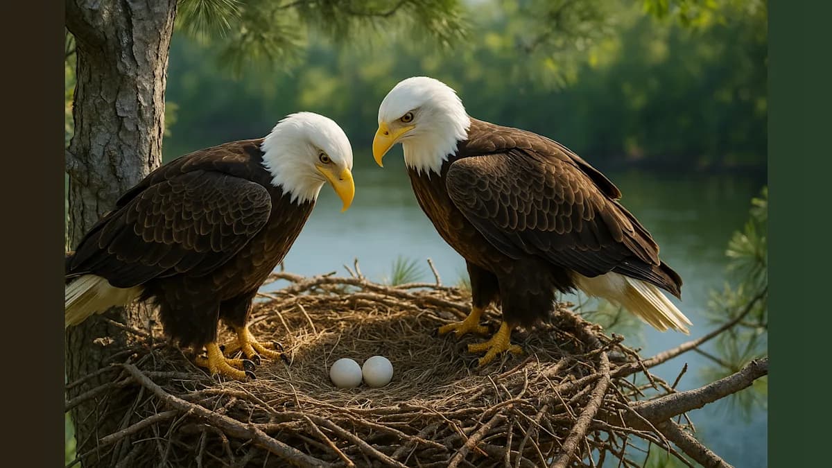 Eagle Eyeing a Comeback: Mama and Papa’s Nest Resurgence at Lake Natoma!