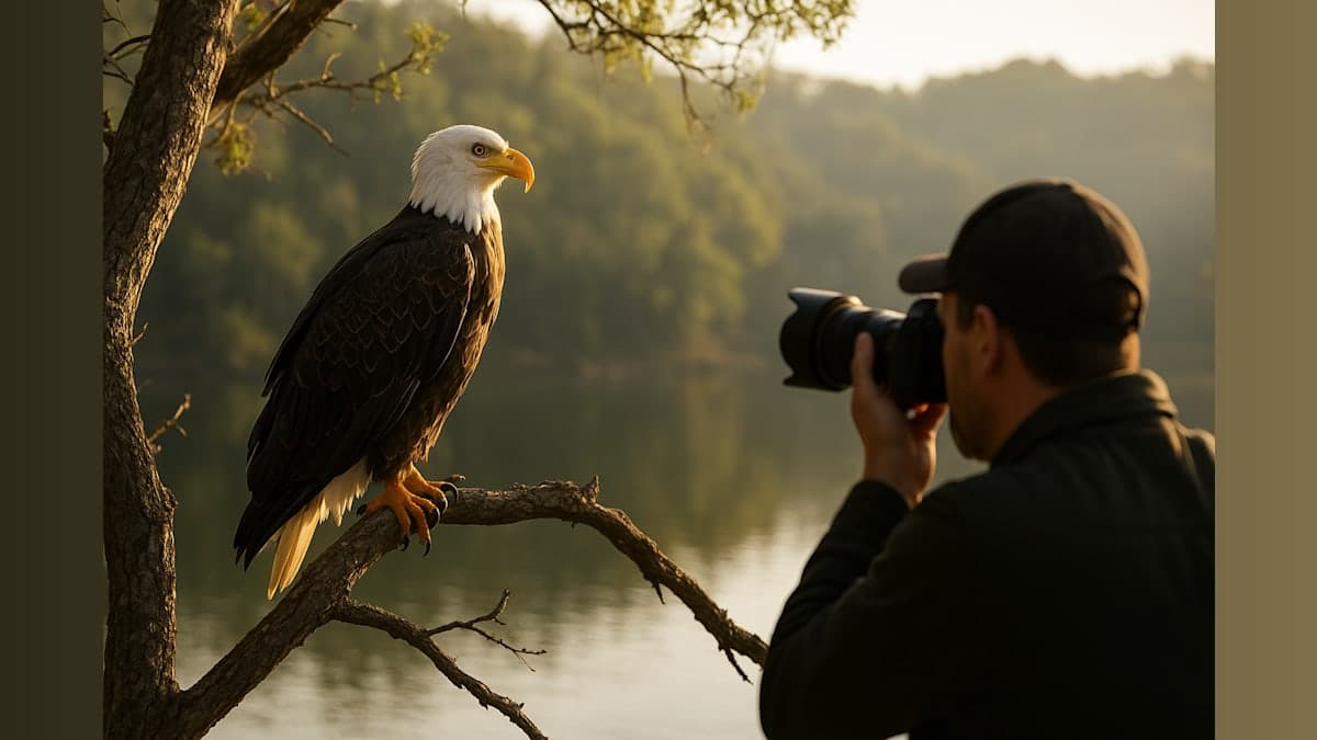 Bald Eagles on the Rebound: Mama and Papa Find New Nest After Storm