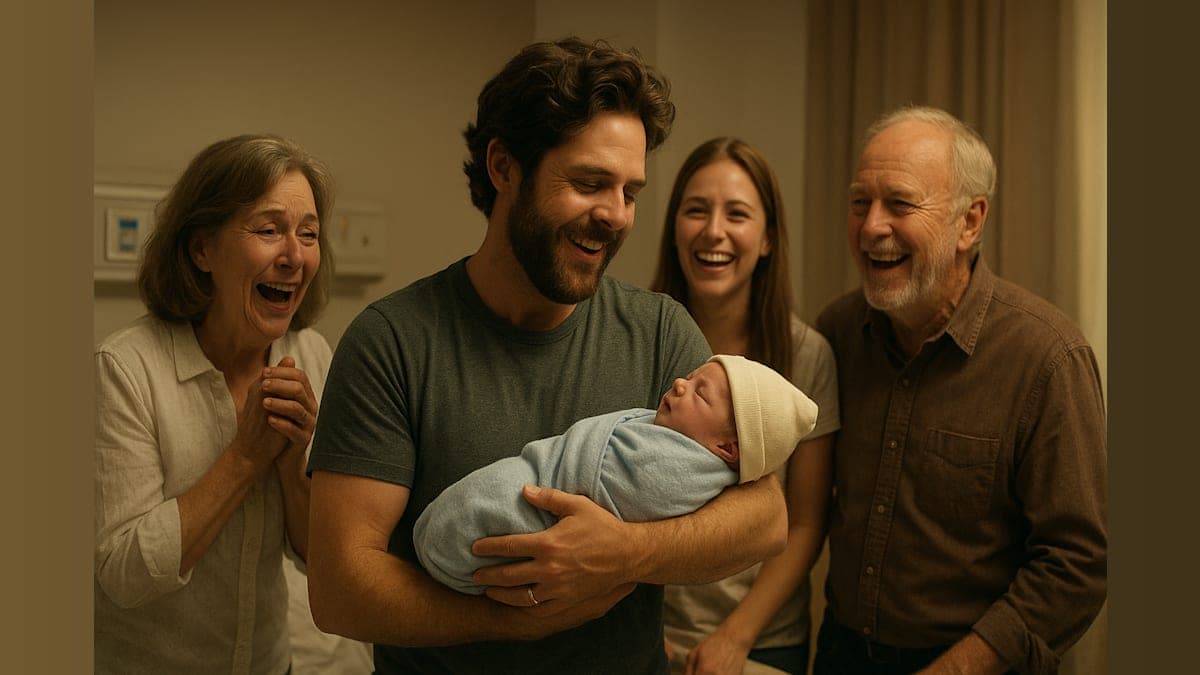 Thomas Rhett Takes On Fatherhood Again: Meet Brave Elijah Akins!