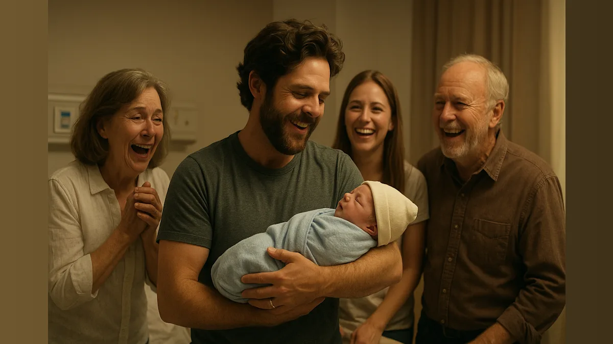 Thomas Rhett Takes On Fatherhood Again: Meet Brave Elijah Akins!