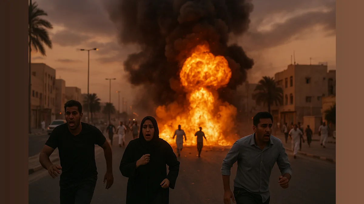 Missile Mayhem: Qatar's Explosive Encounter in a Day of Military Drama!
