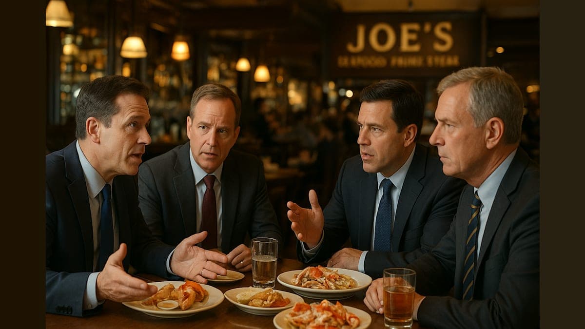When Dinner Conversations Go Boom: A Shocking D.C. Revelation