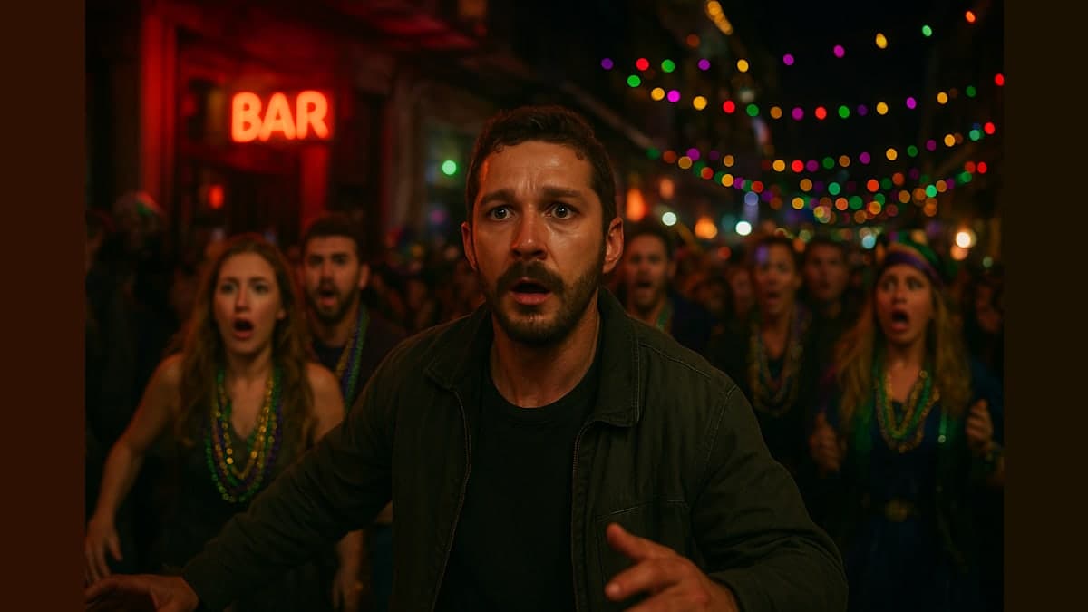 Shia LaBeouf's Mardi Gras Mayhem: Between a Fight and a Complex!