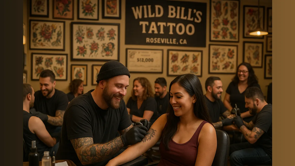 Inked Hearts: How a Tattoo Shop in Roseville is Changing Lives for Kids in Need