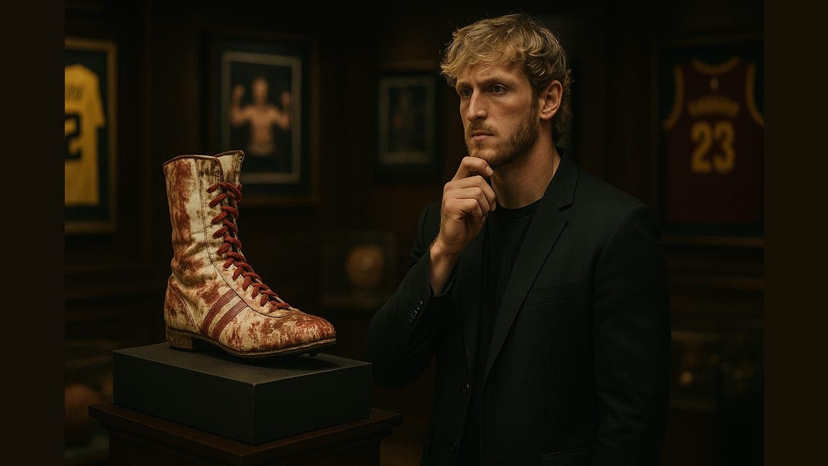 Logan Paul Bids Big but Loses Out on Hulk Hogan’s Bloody Boots!