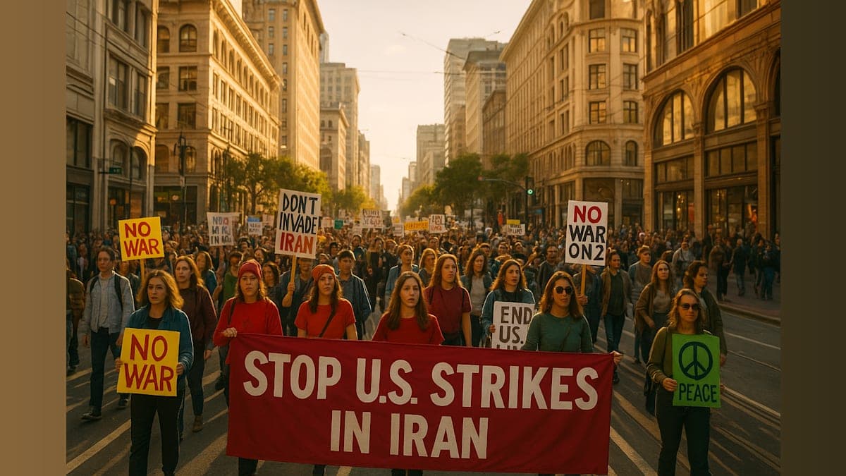 San Francisco Stands Strong: A Thousand Voices Unite Against Military Action in Iran