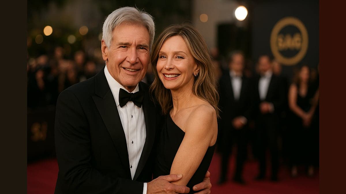 From Wine Spills to Red Carpets: The Enduring Love Story of Harrison Ford and Calista Flockhart