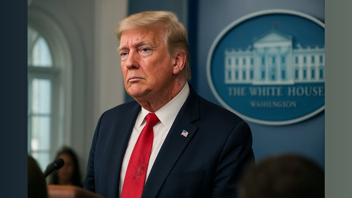 Is President Trump's Neck the New Political Scandal?