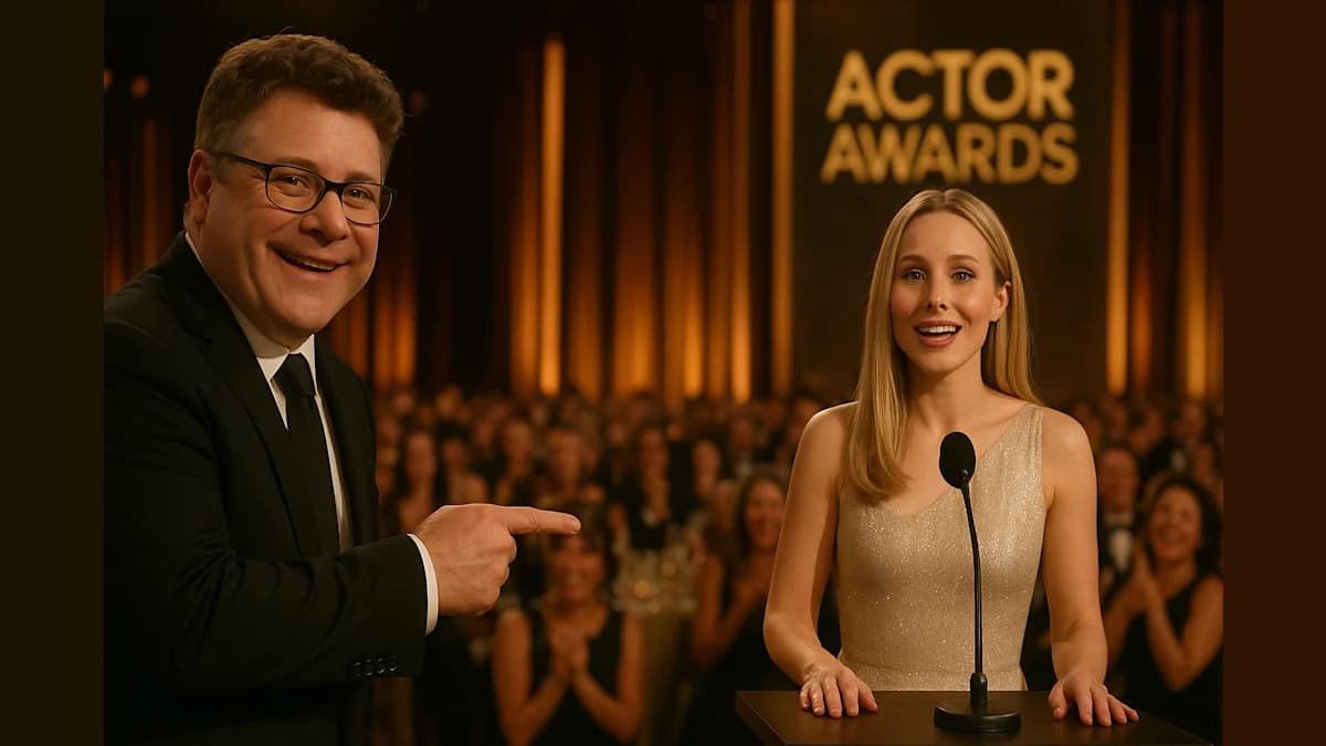 Sean Astin Can't Stop Gushing Over Kristen Bell: The Actor Awards Recap You Didn't Know You Needed!