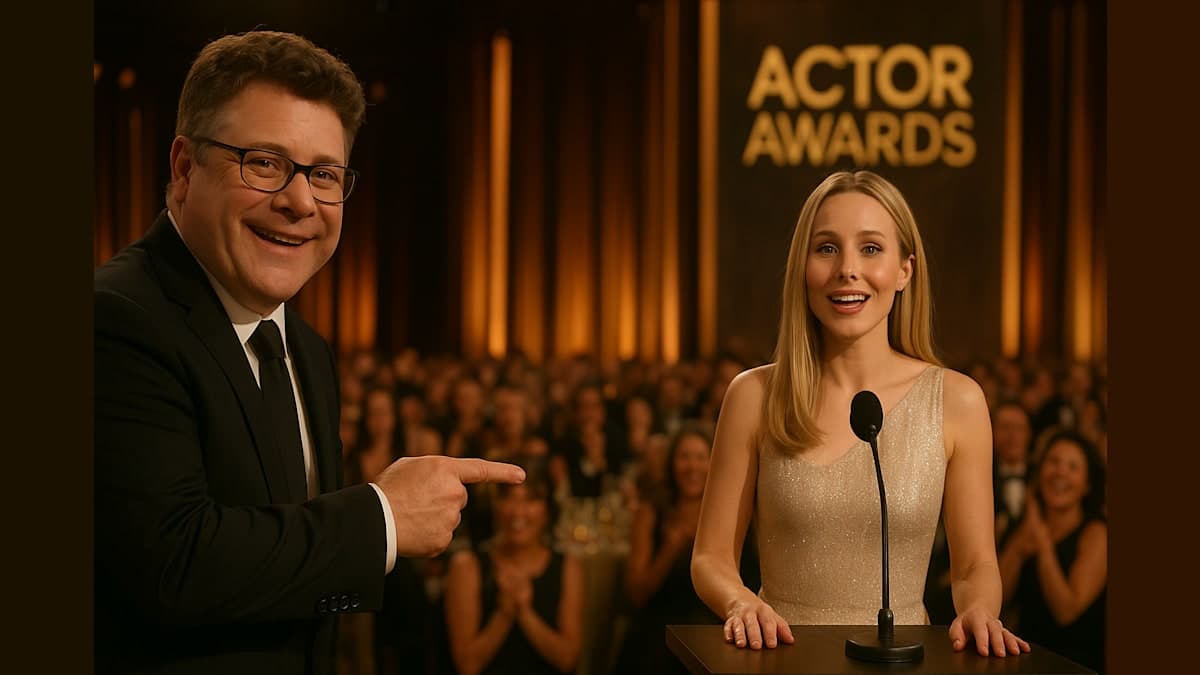 Sean Astin Can't Stop Gushing Over Kristen Bell: The Actor Awards Recap You Didn't Know You Needed!