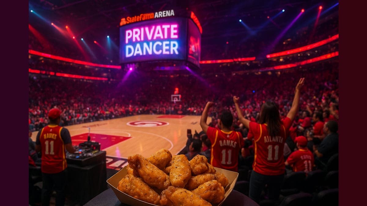 NBA Showdown: Spurs' Luke Kornet Calls Out Hawks' Strip Club Promo Night!