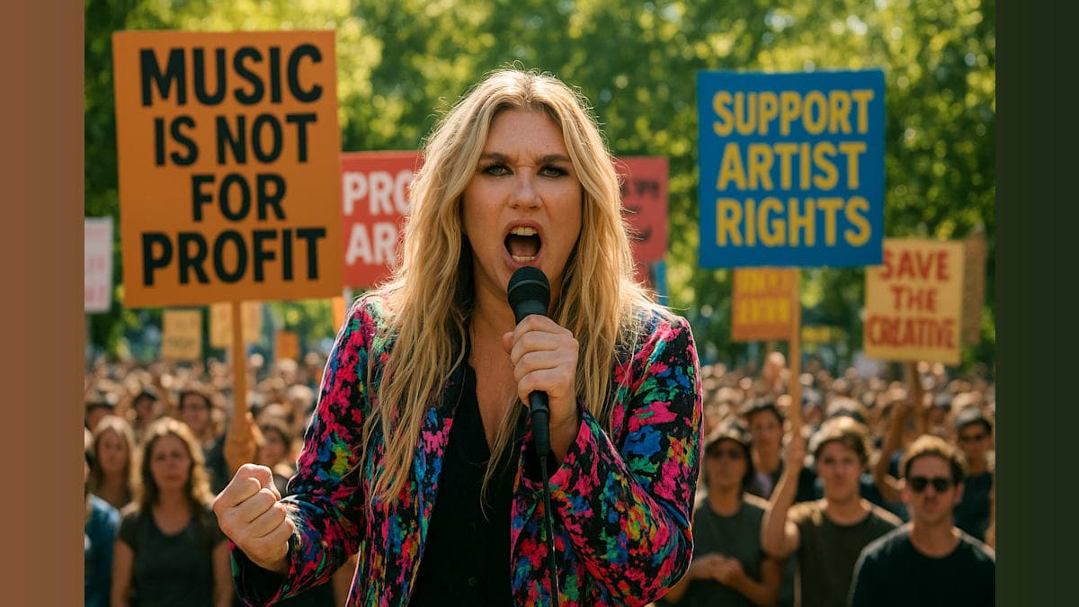 Kesha vs. the White House: When Music Meets Politics, Drama Ensues!