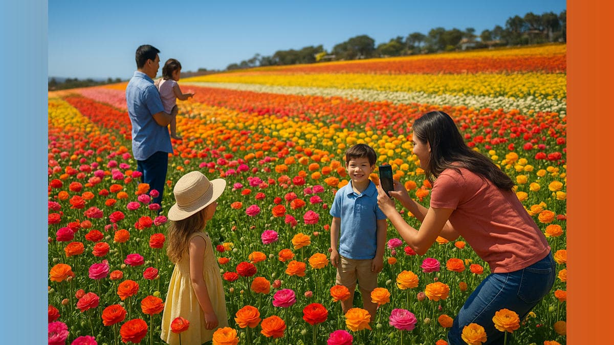 Spring Has Sprung: Carlsbad Flower Fields Are Blooming with New Surprises!