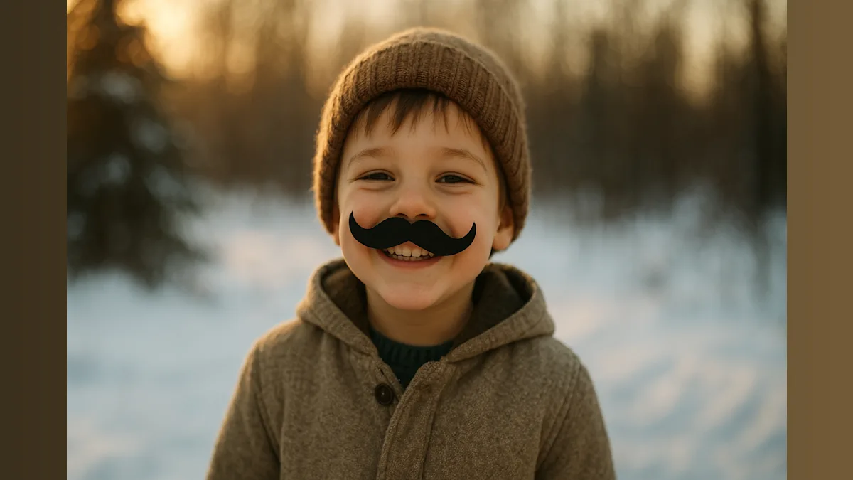 From Fake Mustaches to TV Fame: This Kid's Journey is a Laugh!