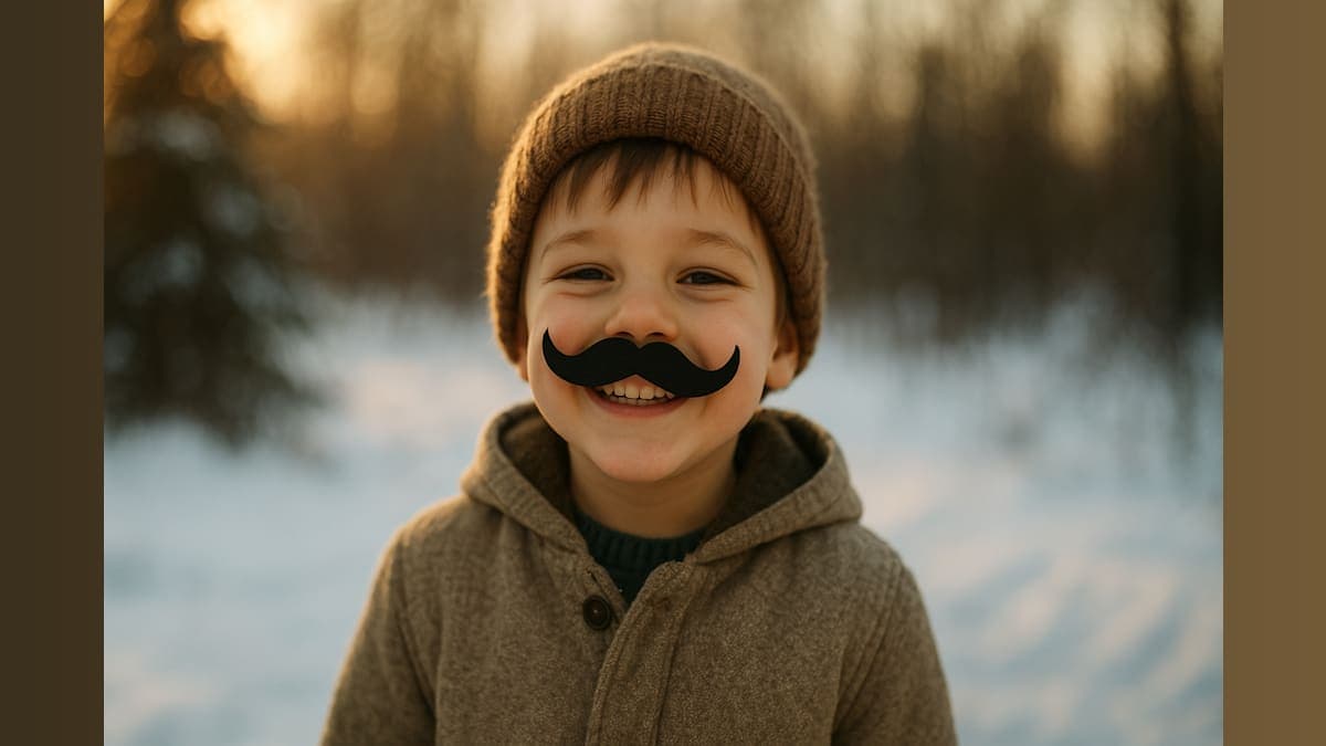 From Fake Mustaches to TV Fame: This Kid's Journey is a Laugh!