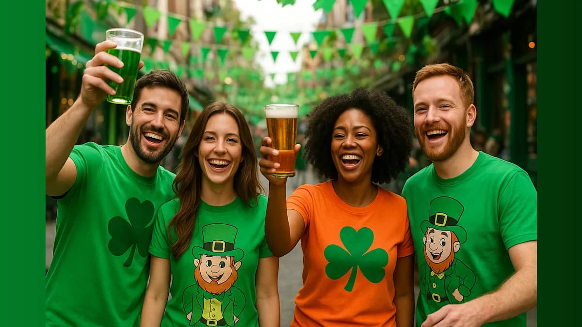 Deck Yourself in Green: T-Shirts to Rock This St. Patrick's Day!