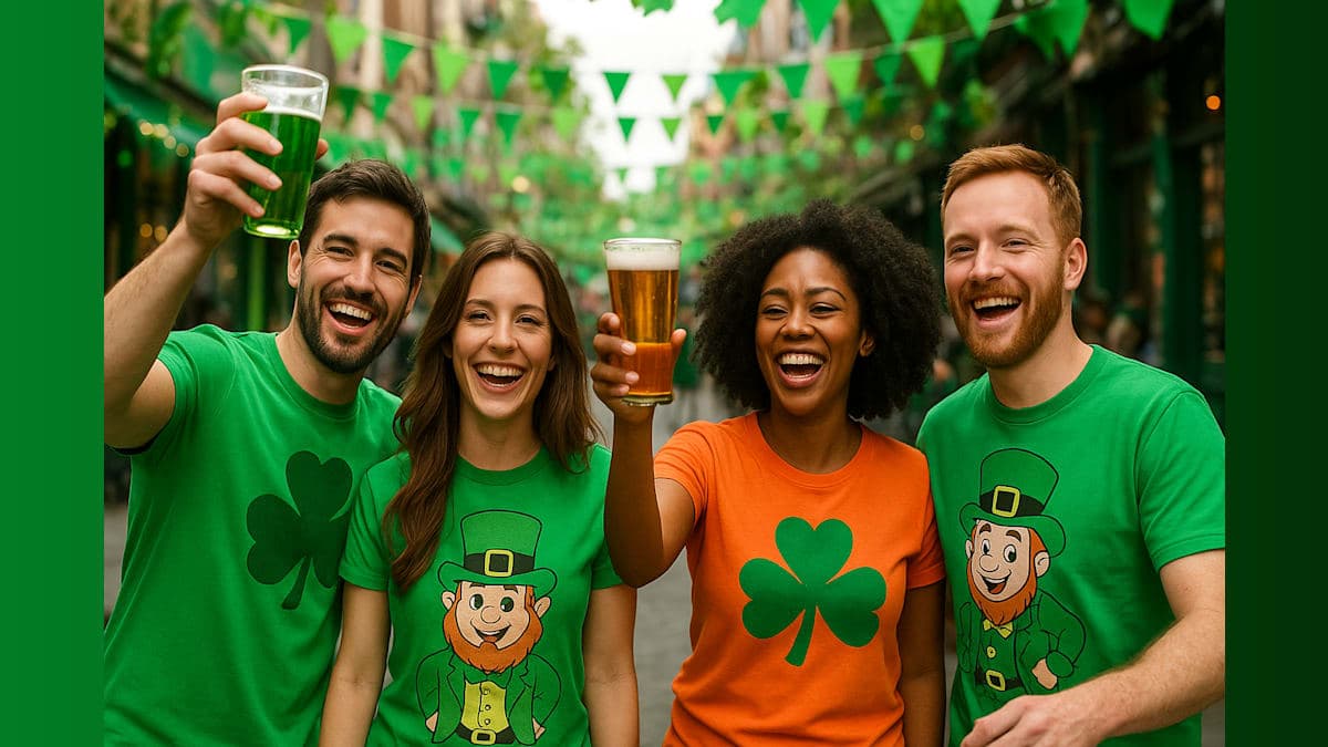 Deck Yourself in Green: T-Shirts to Rock This St. Patrick's Day!
